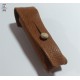 FUNDA CORTA PLUMA CRUDO DOBLE BOTÓN