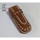 FUNDA CORTA PLUMA CUERO CHANCHO FIDEO PASADOR SIMPLE
