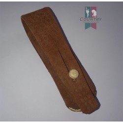 FUNDA CORTA PLUMA CHANCHO DOBLE BOTON