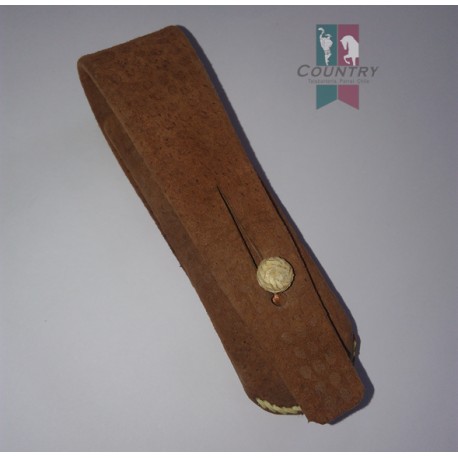FUNDA CORTA PLUMA CHANCHO DOBLE BOTON