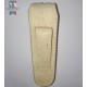 FUNDA CORTA PLUMA CRUDO PESTAÑA CALADA